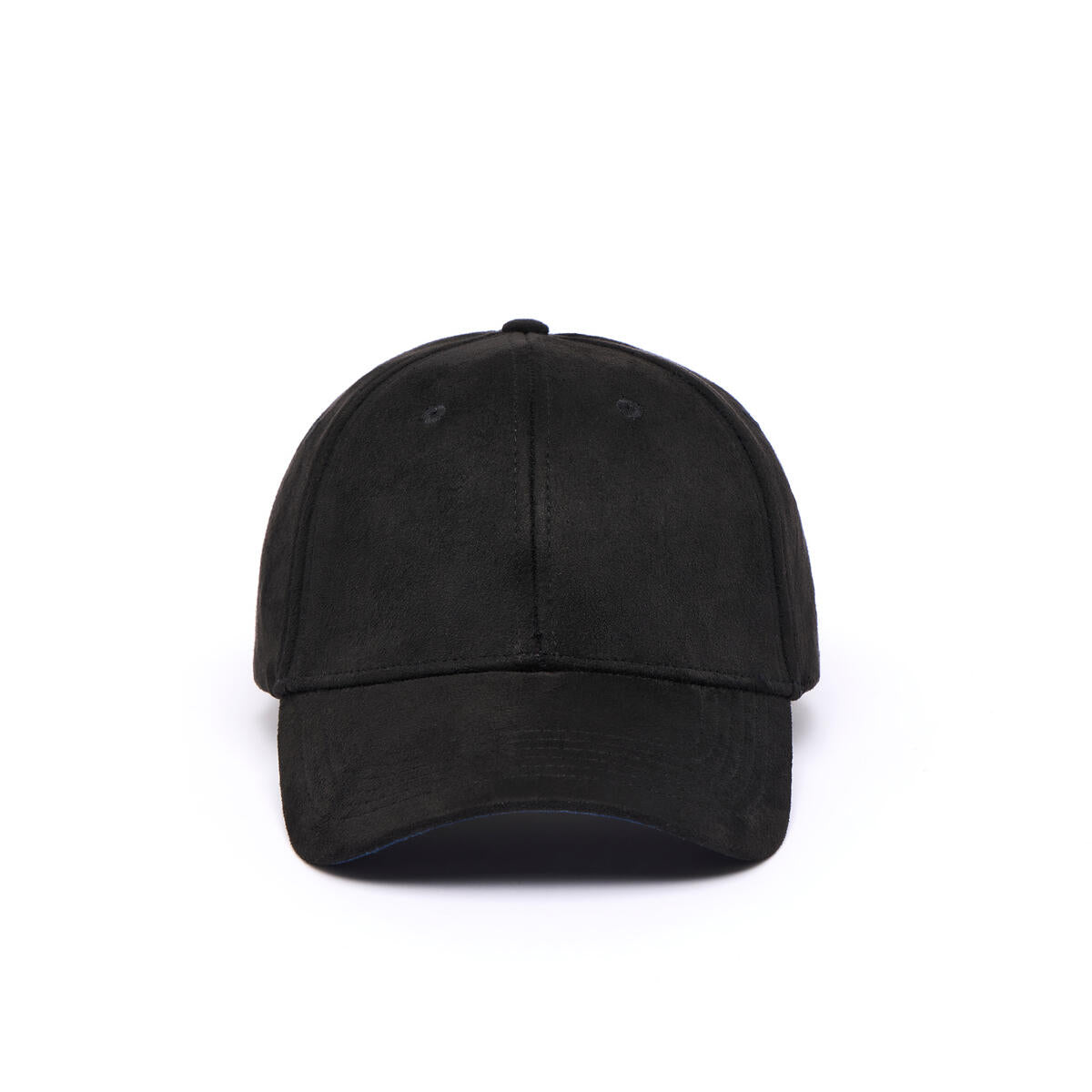 Casquette effet daim Noir 1