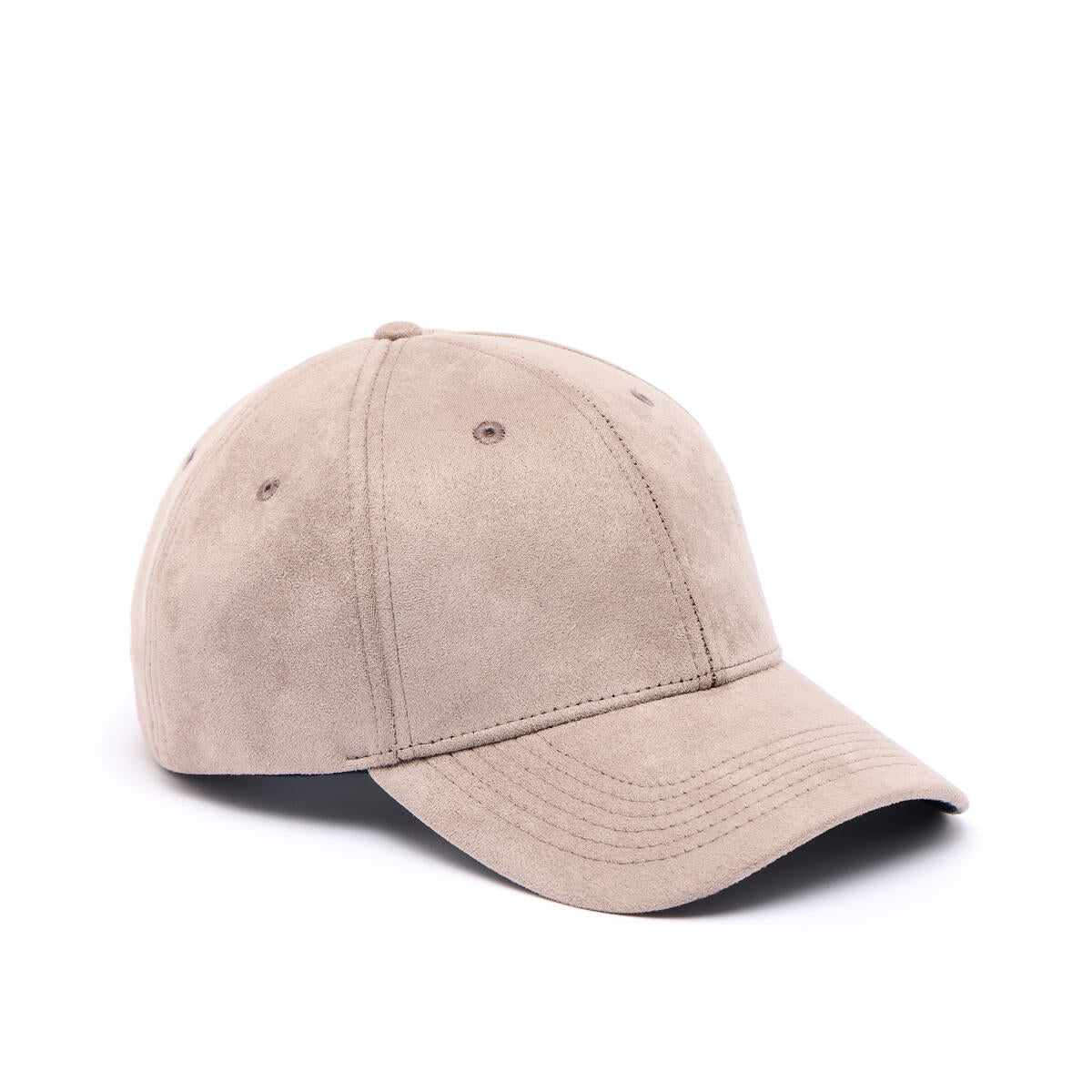 Casquette effet daim Gris 2