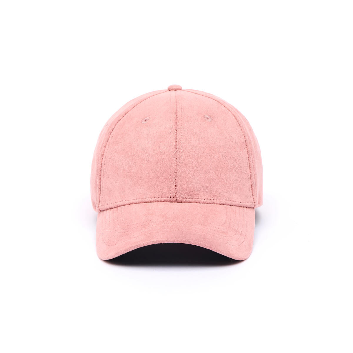 Casquette effet daim Rose 1