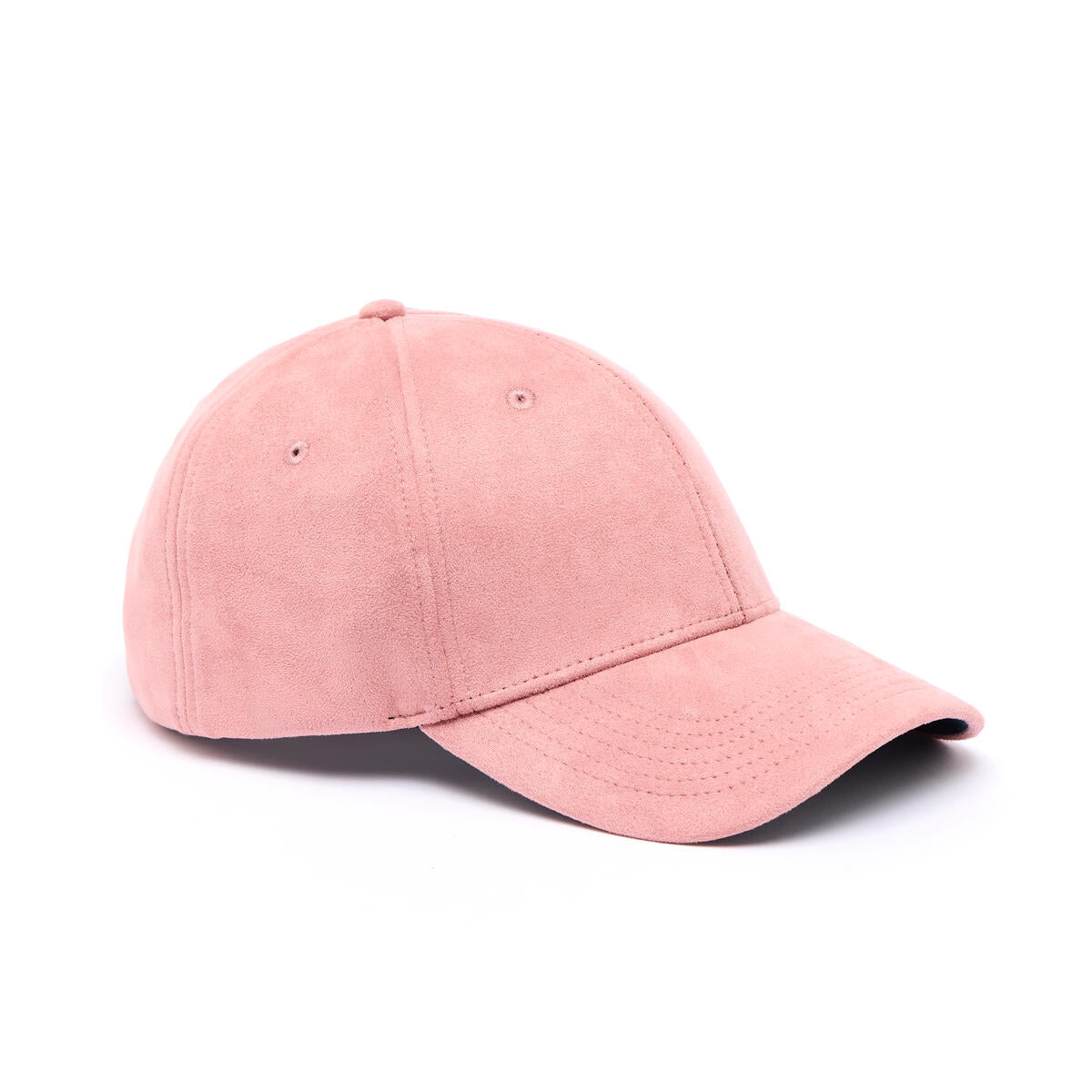 Casquette effet daim Rose 2