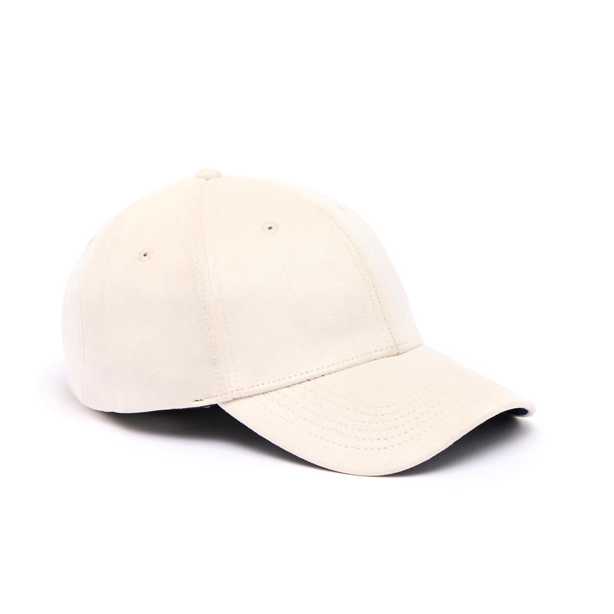 Casquette effet daim Ivoire 2