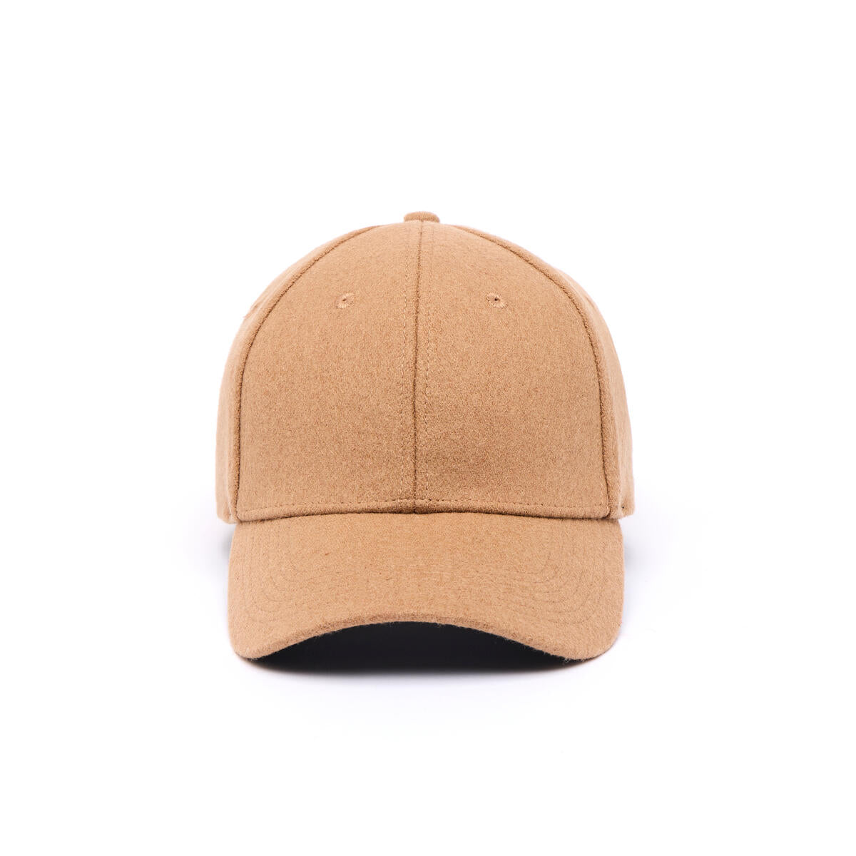 Casquette effet feutre Camel 1