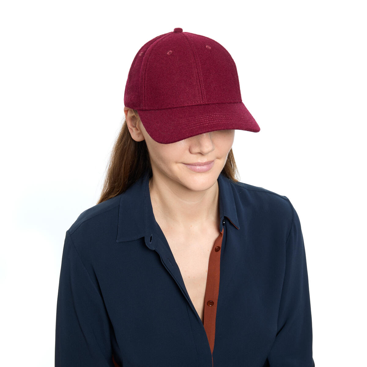 Casquette effet feutre Bordeaux 5