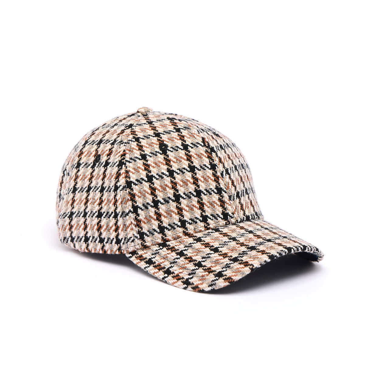 Casquette à motifs Marron 2