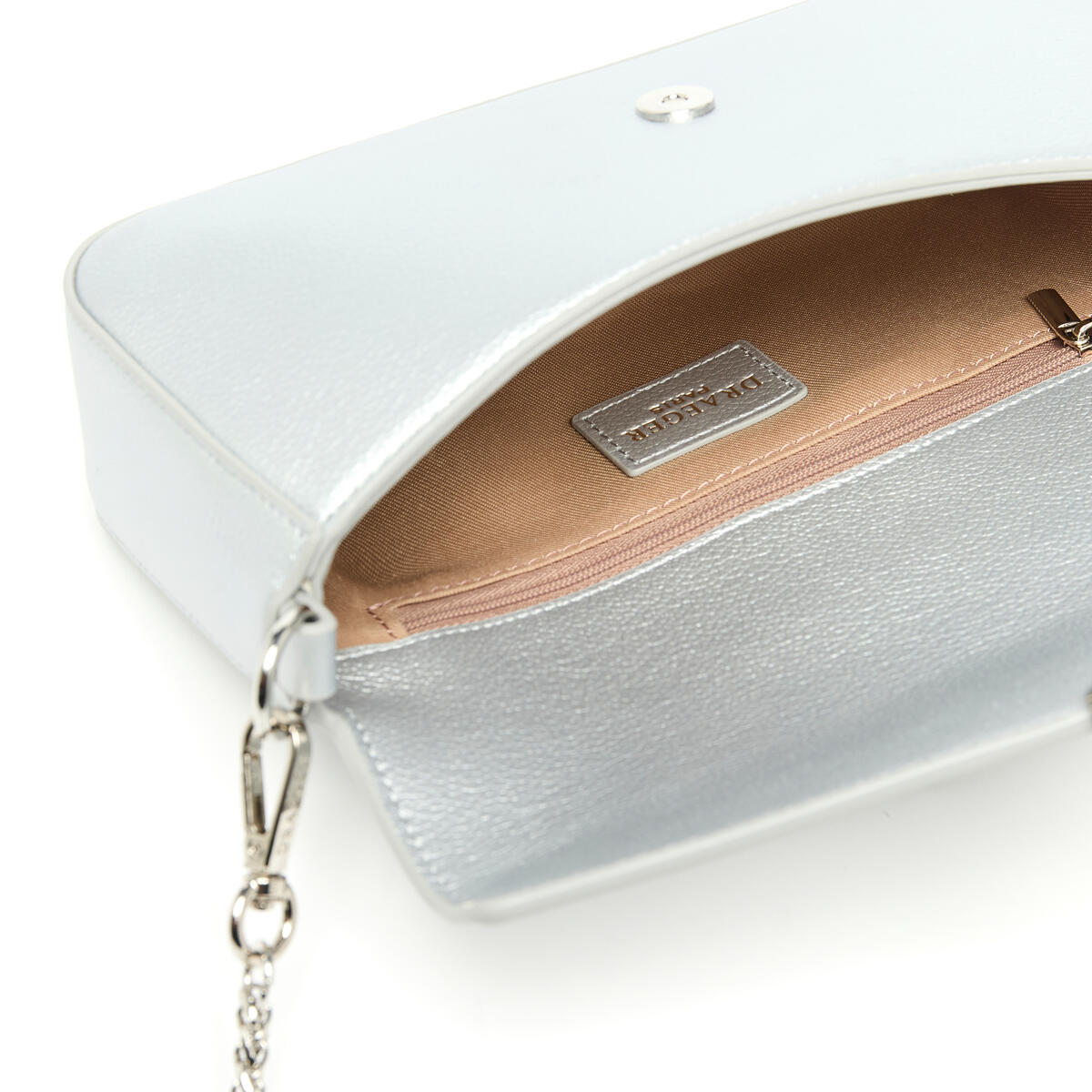 Sac Pochette Camille Argenté 4