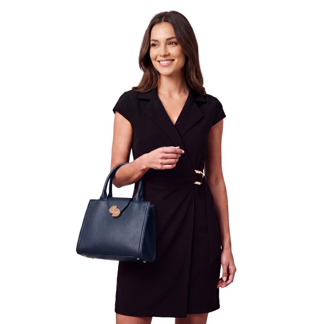 Petit Sac cabas Camille Marine 1