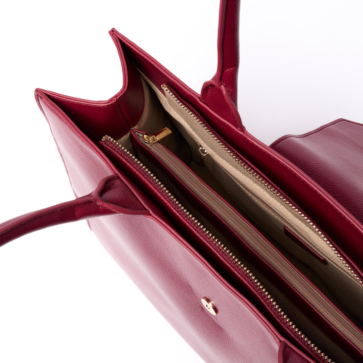 Grand Sac cabas Camille Cerise 4