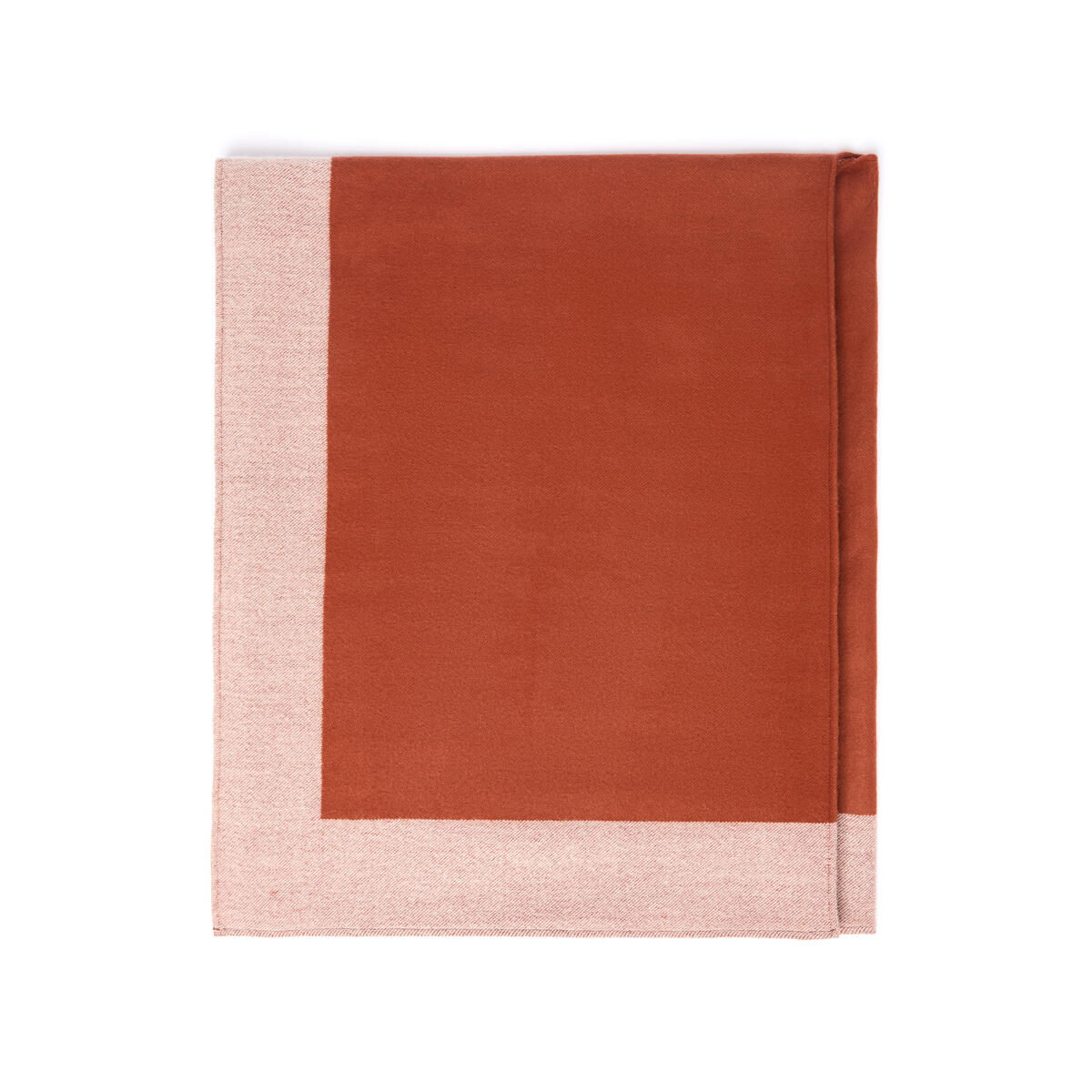 Cape Bicolore d'Hiver pour Femme Cognac 3