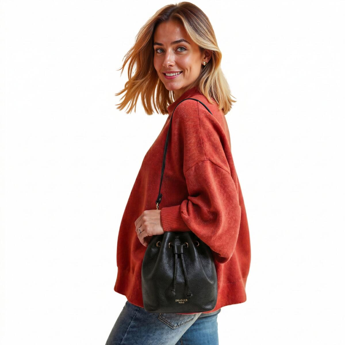 Sac bourse Anna Cerise 5