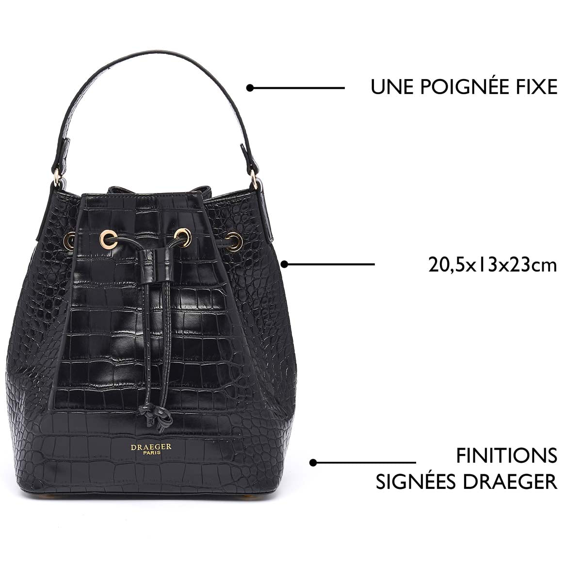 Sac Bourse Anna Croco