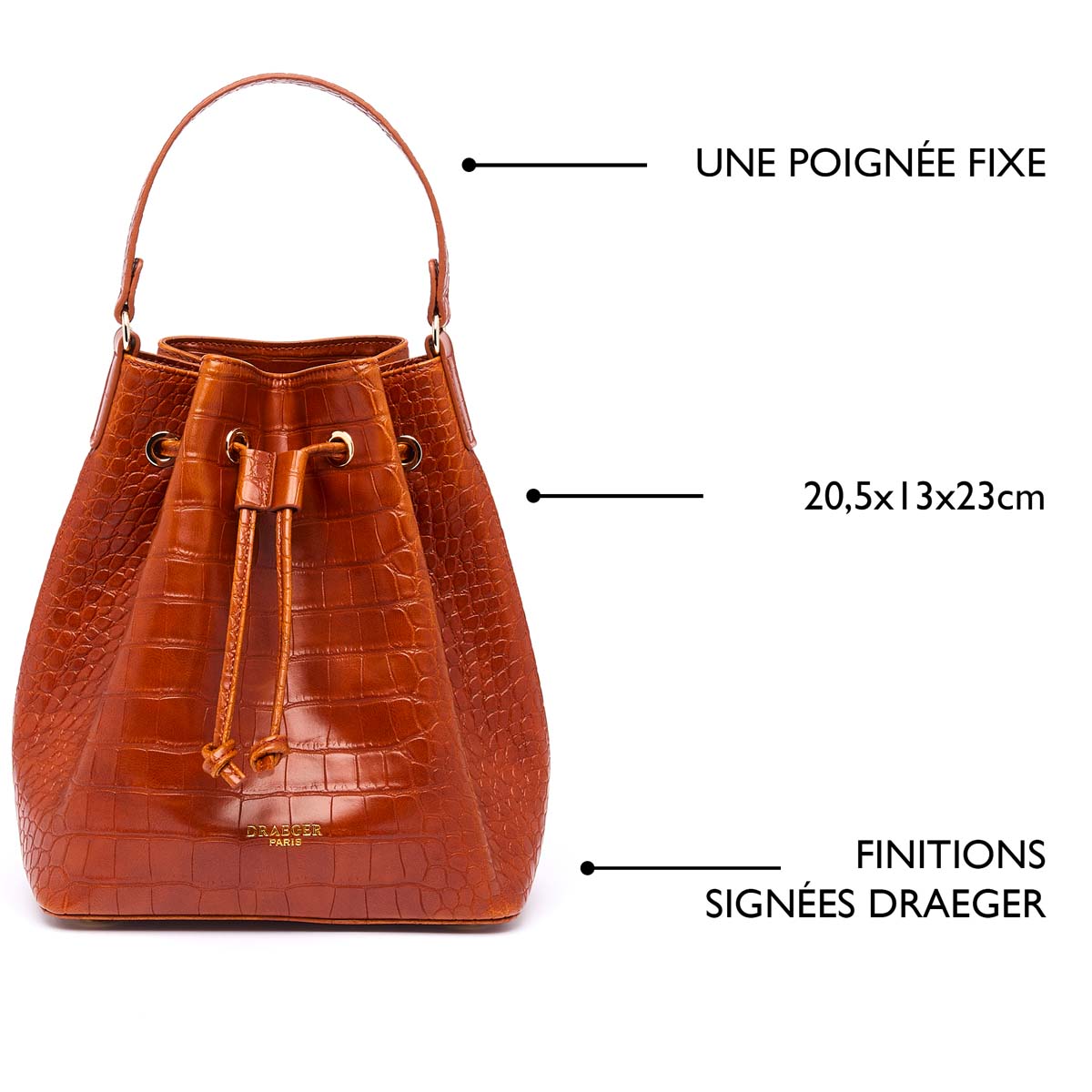 Sac Bourse Anna Croco