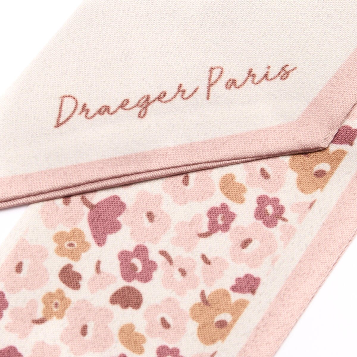 Tour de cou chic Fleurs nude 3