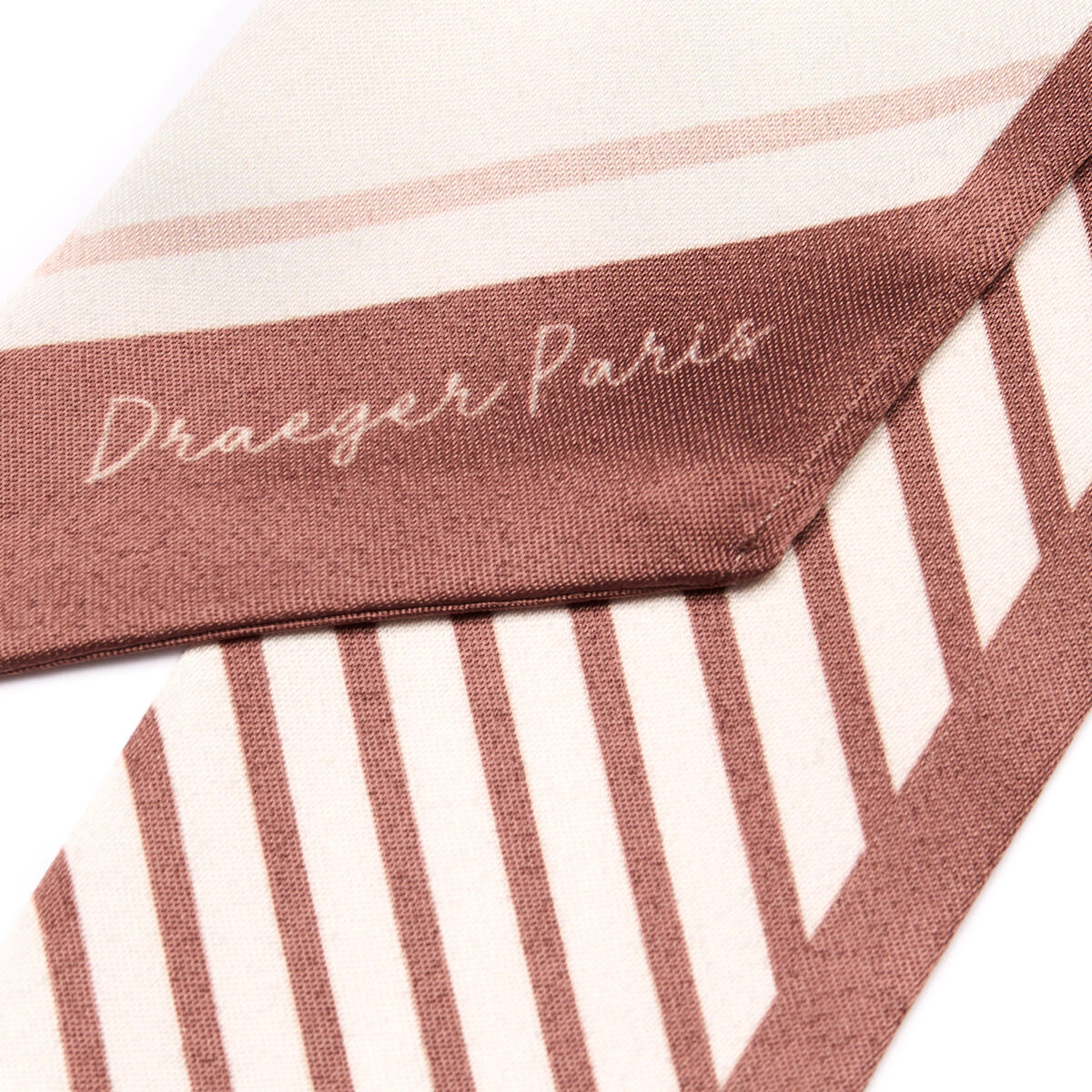 Tour de cou chic Rayures nude 3