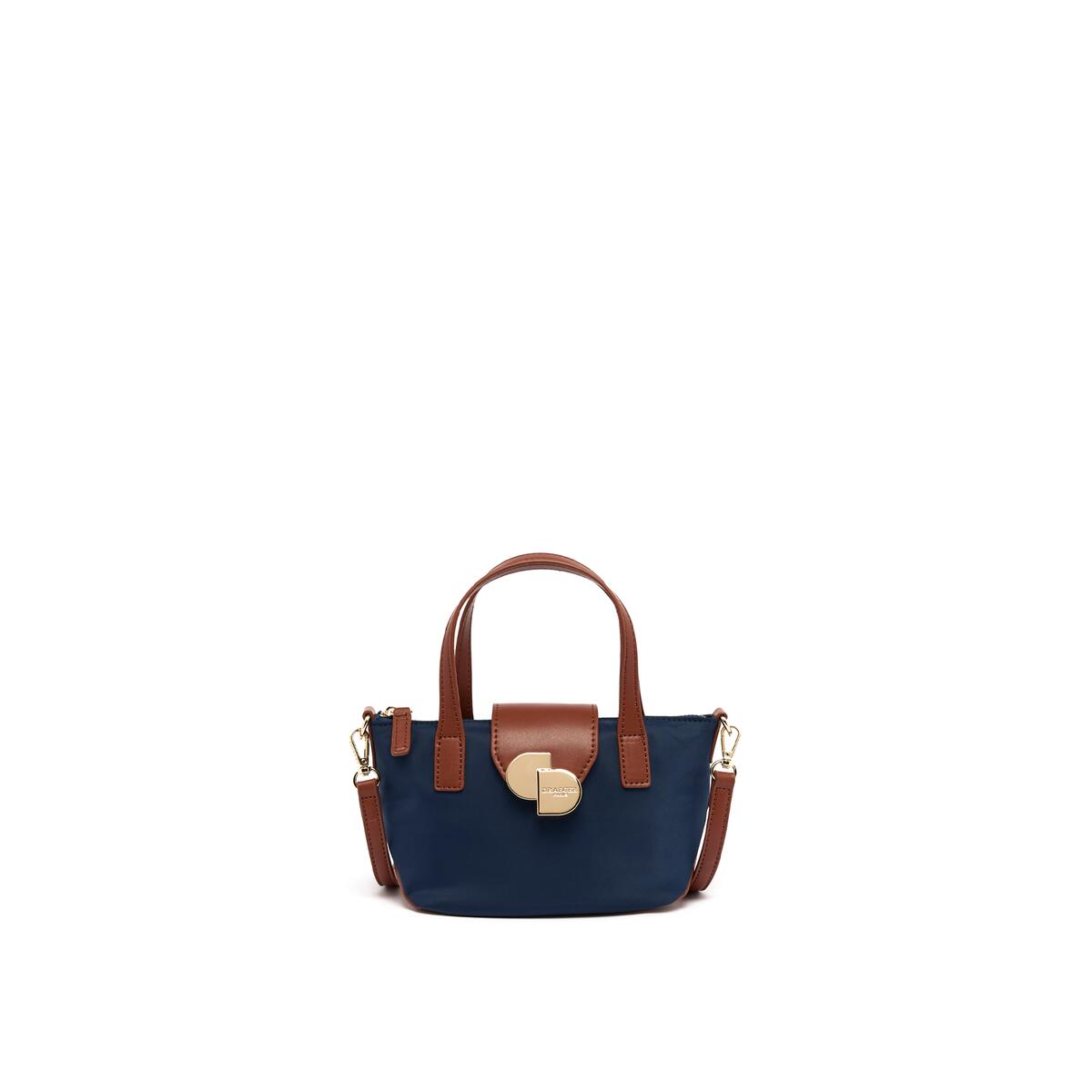 Mini Cabas Toile Marine 1