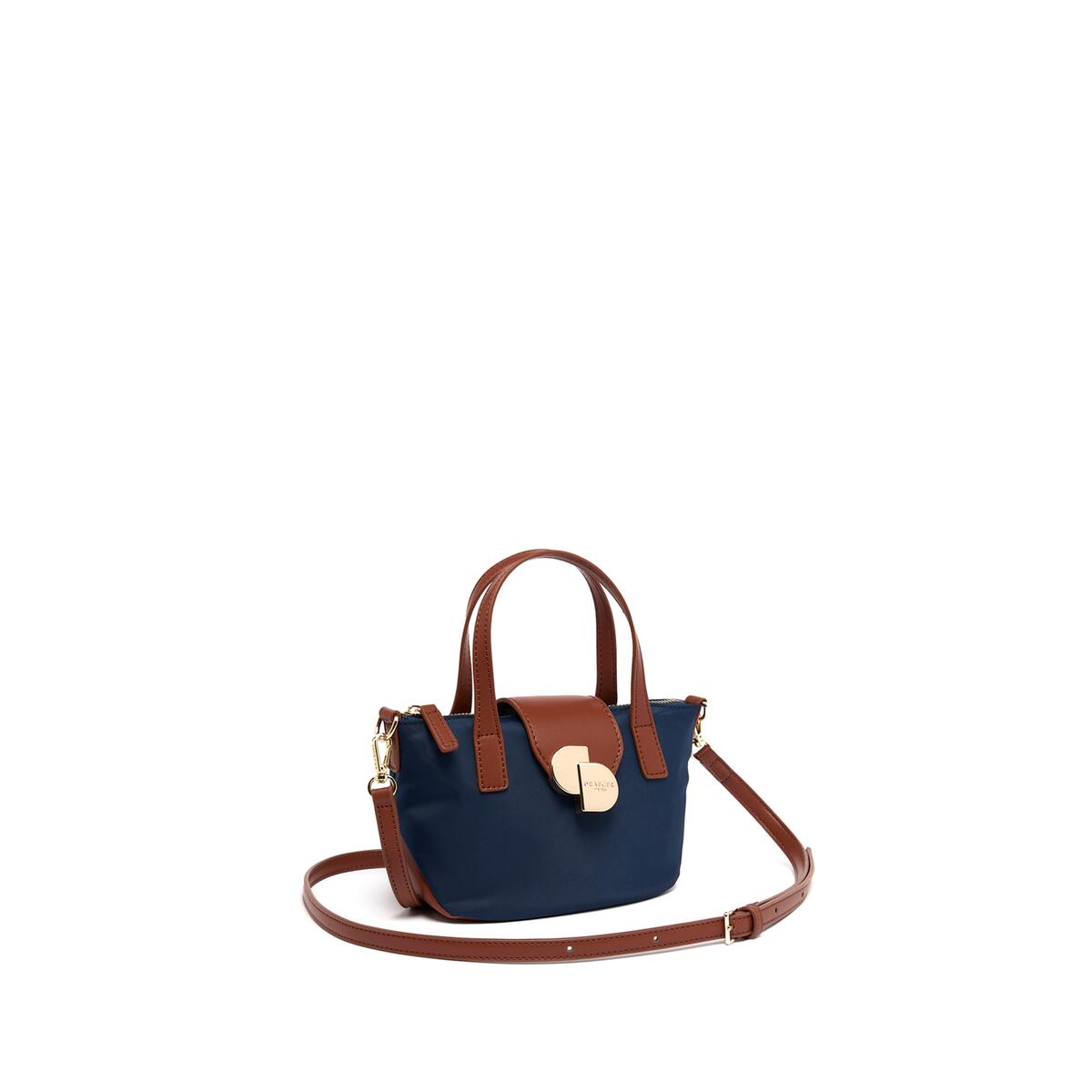 Mini Cabas Toile Marine 2