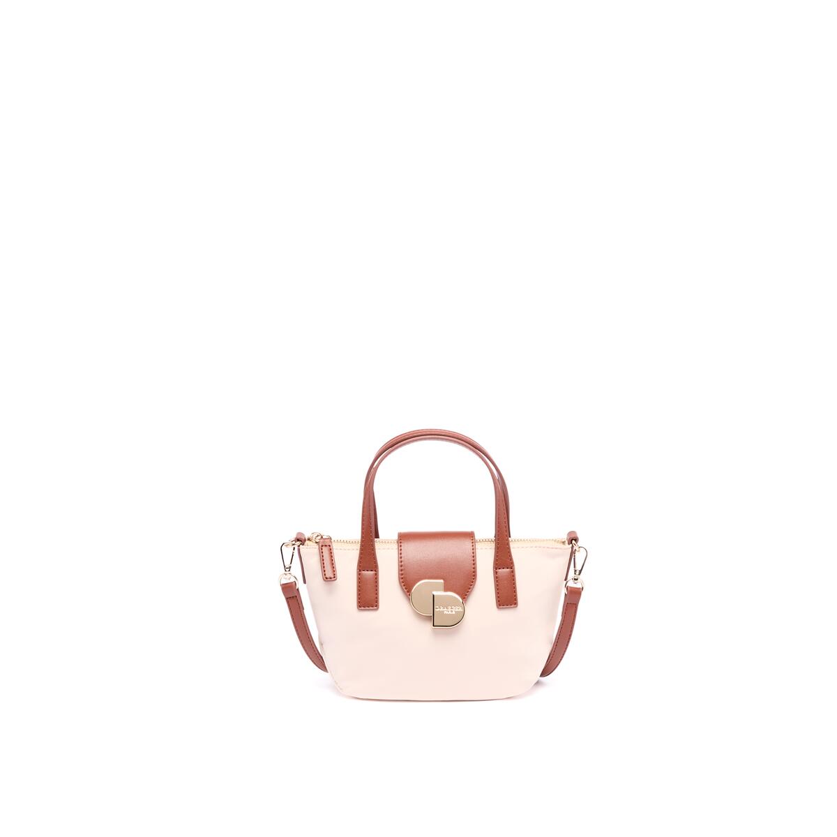 Mini Cabas Toile Ivoire 1