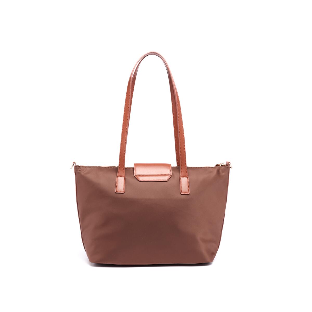 Moyen Cabas Toile Chocolat 3