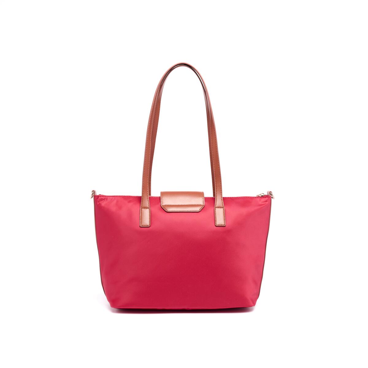 Moyen Cabas Toile Cerise 3