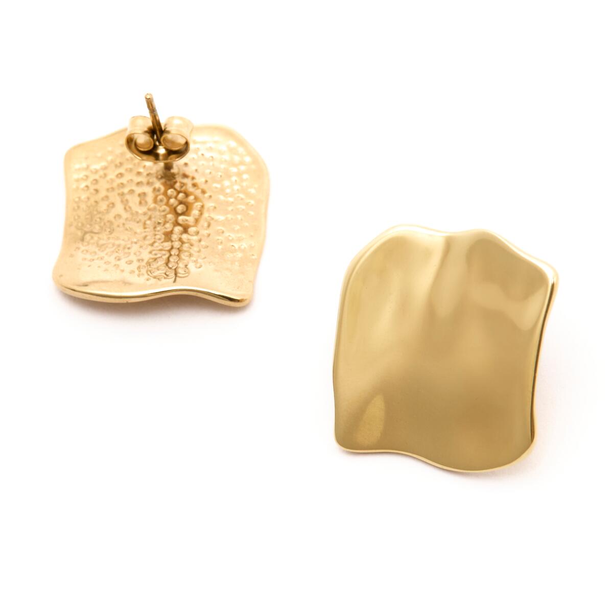 Boucles d'oreilles Dorées Vintage 2