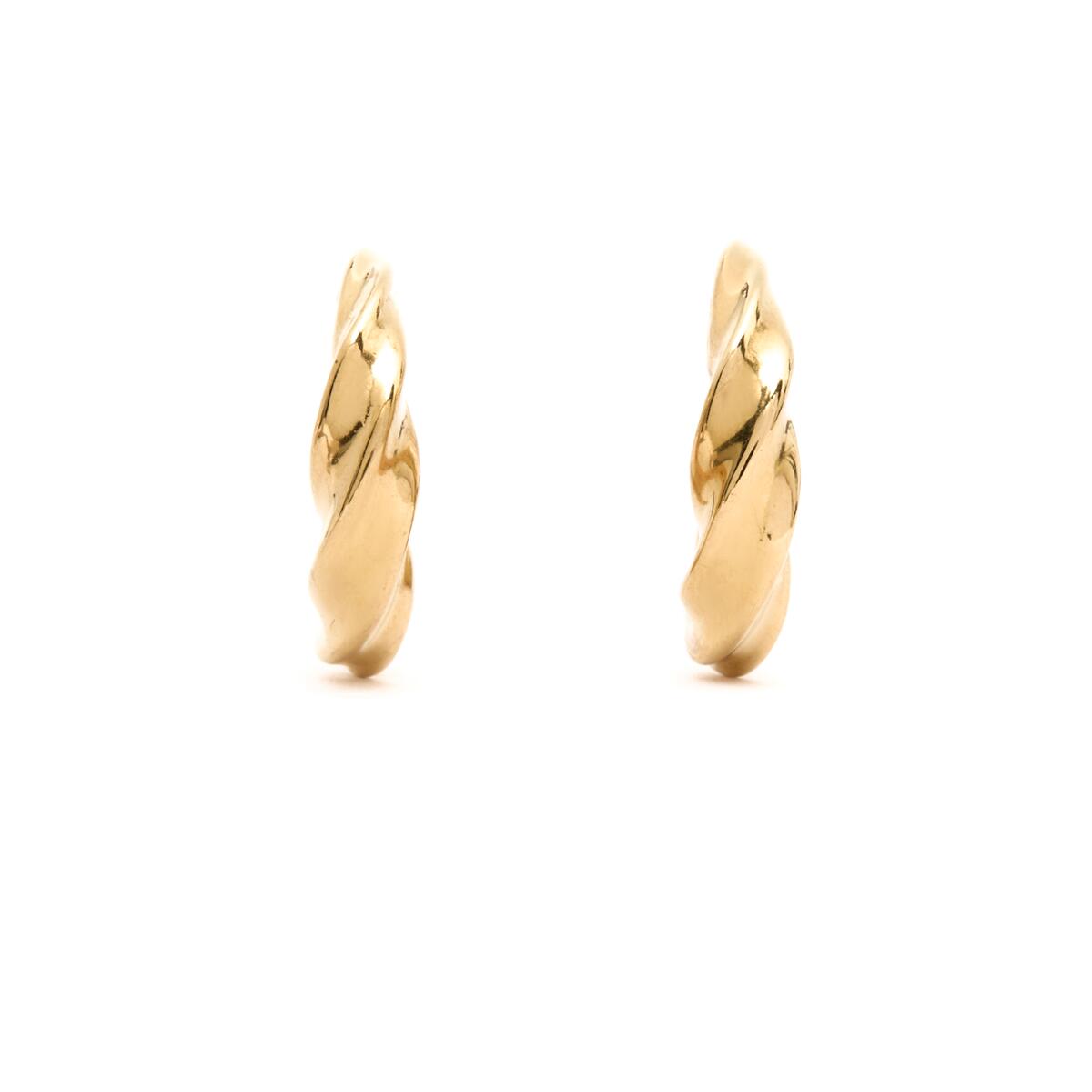 Créoles Asymétriques Dorées 1