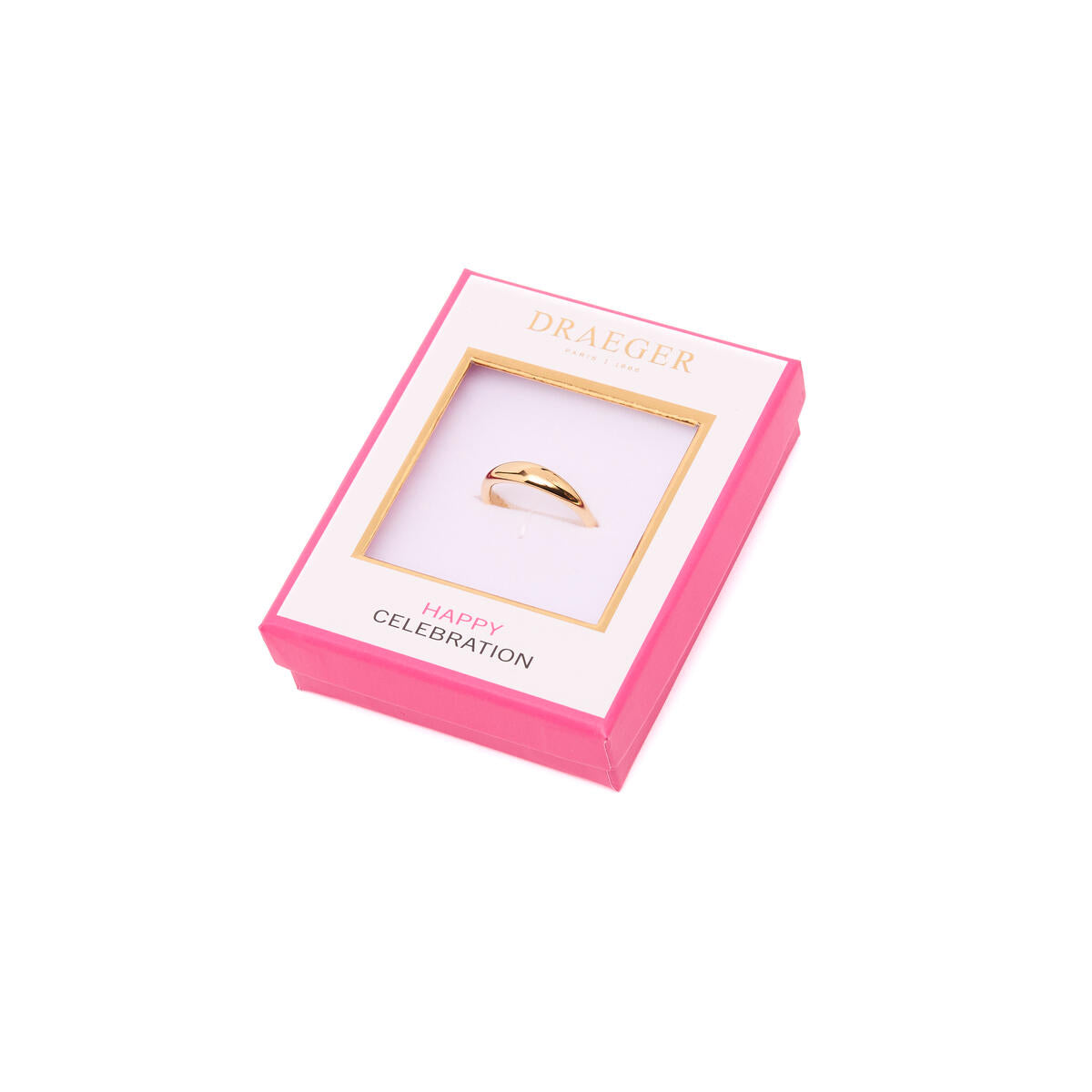 Bague Dorée Asymétrique 3