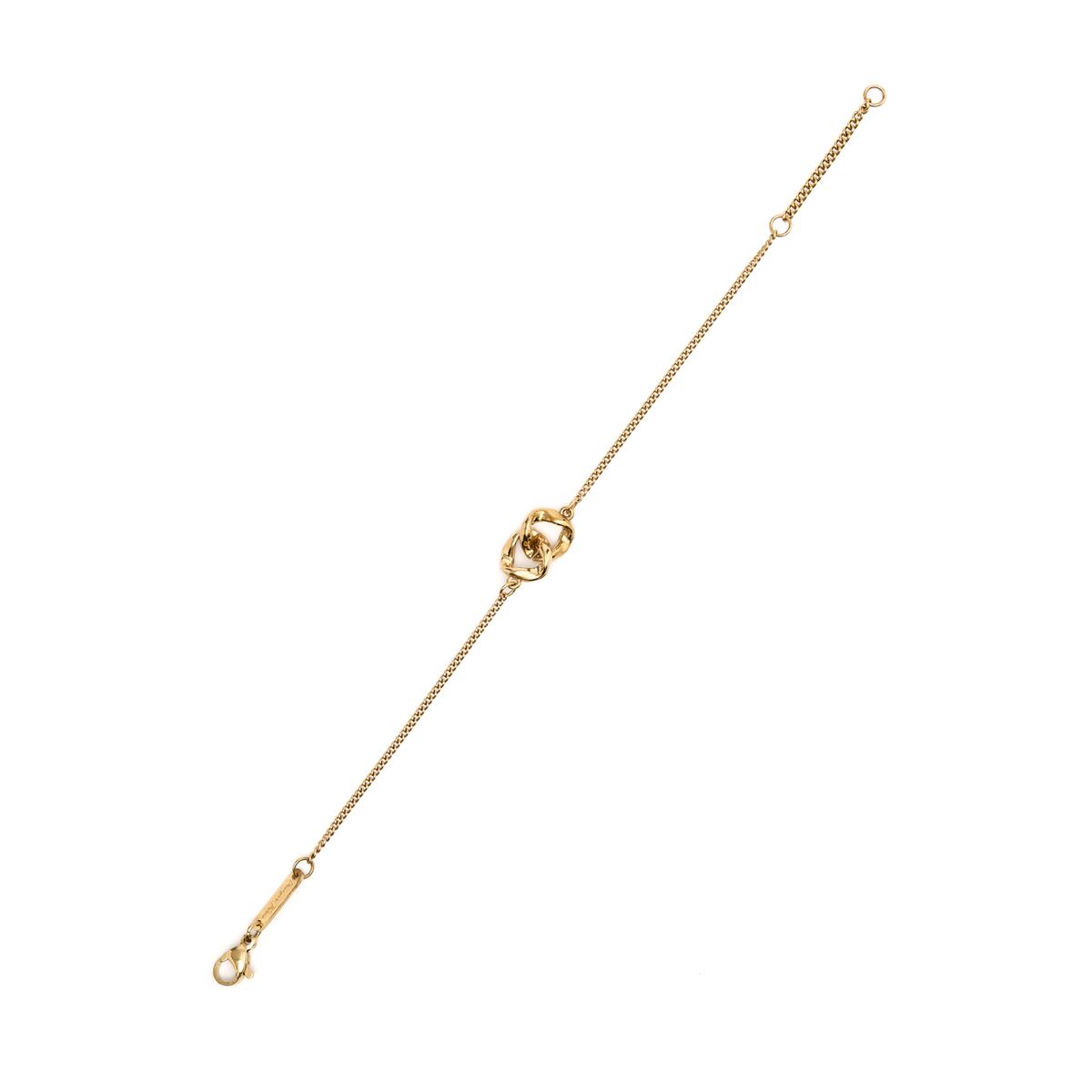 Bracelet Doré Anneaux Entrelacés 2