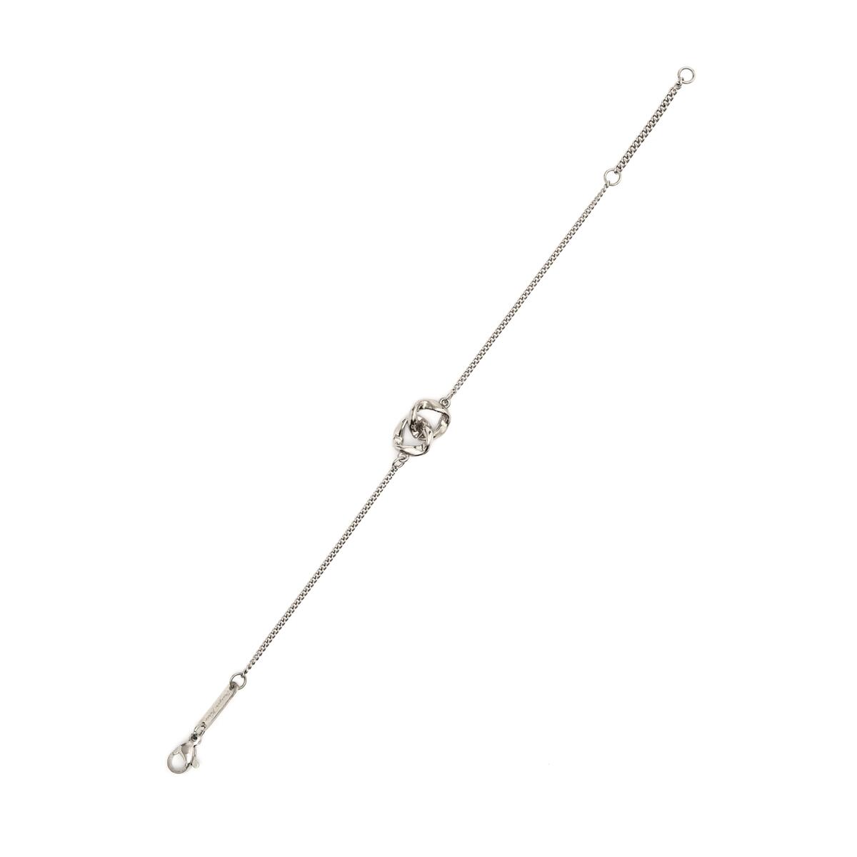 Bracelet Argenté Anneaux Entrelacés 2