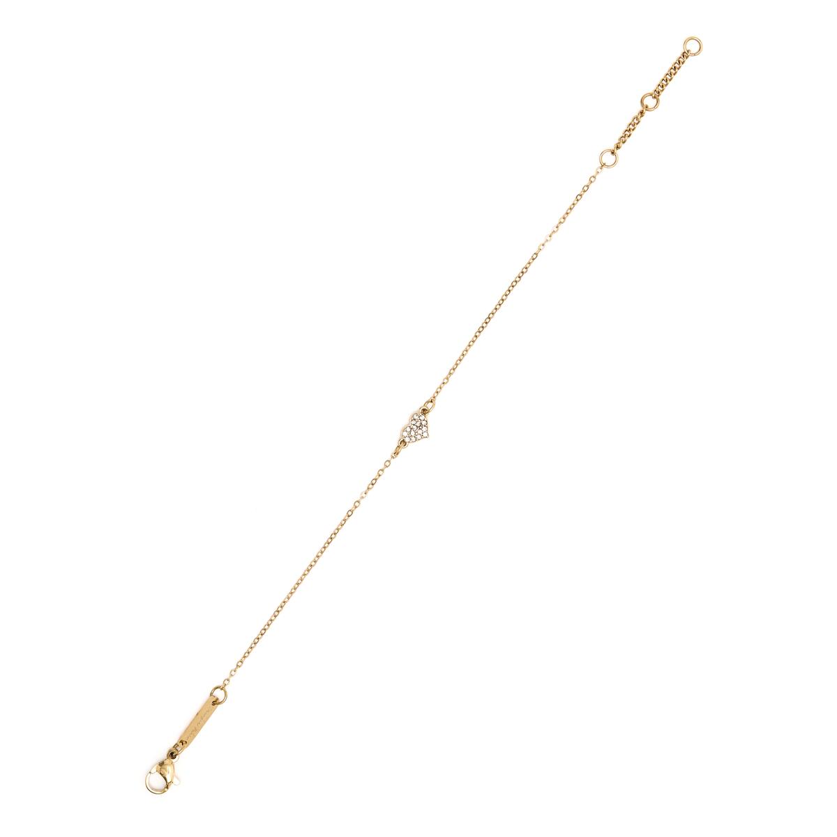 Bracelet Doré Cœur 2