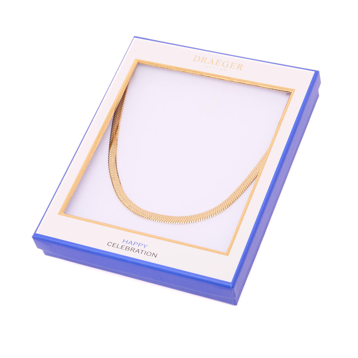 Collier maille doré 3