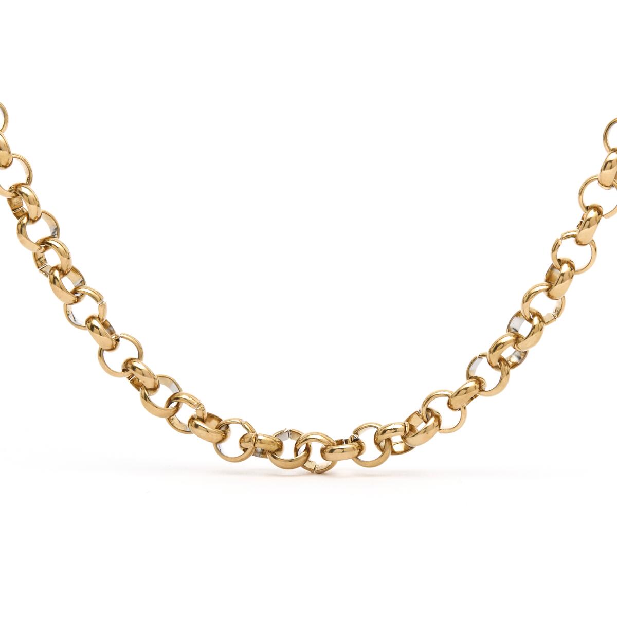 Collier Doré Maillons épais 1