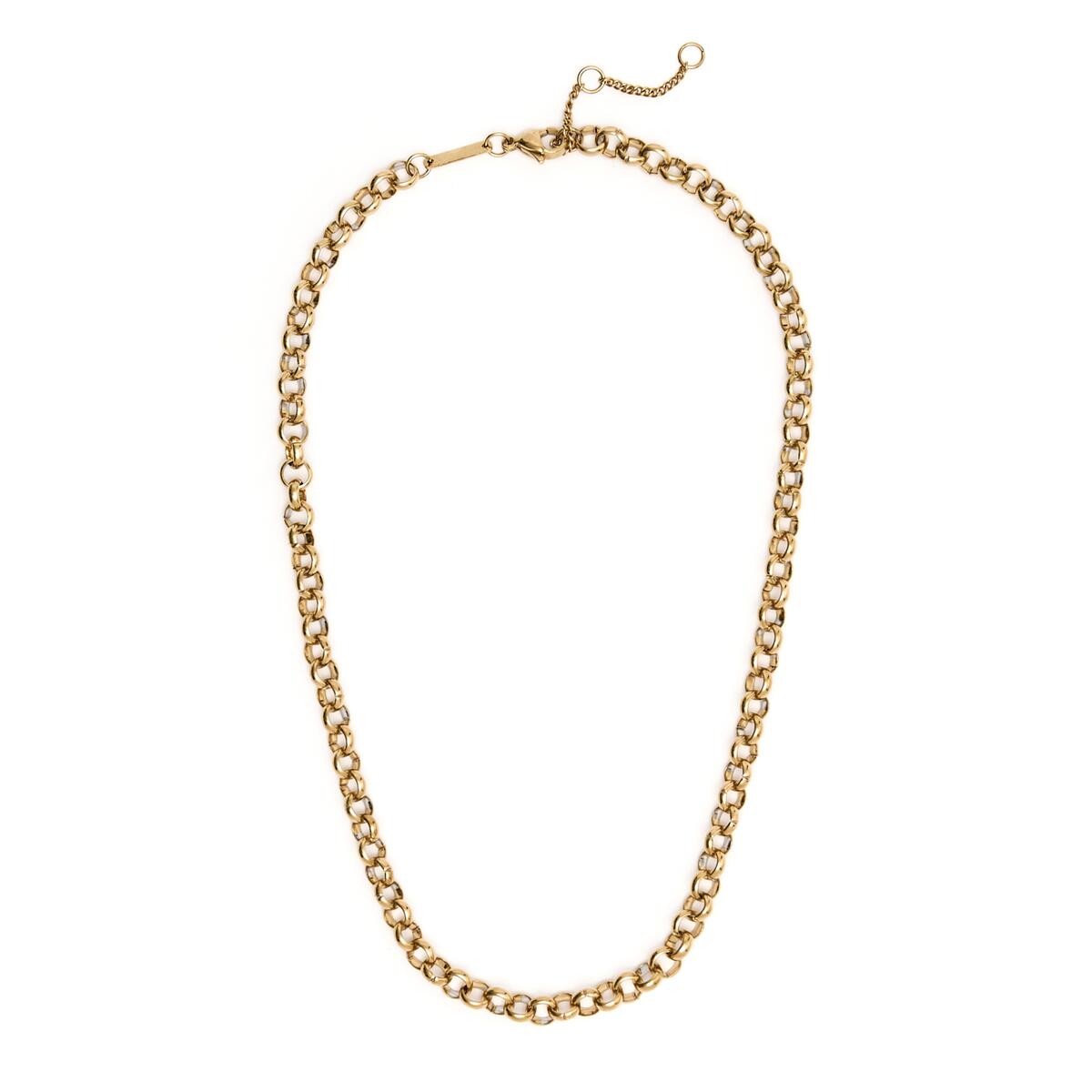 Collier Doré Maillons épais 2