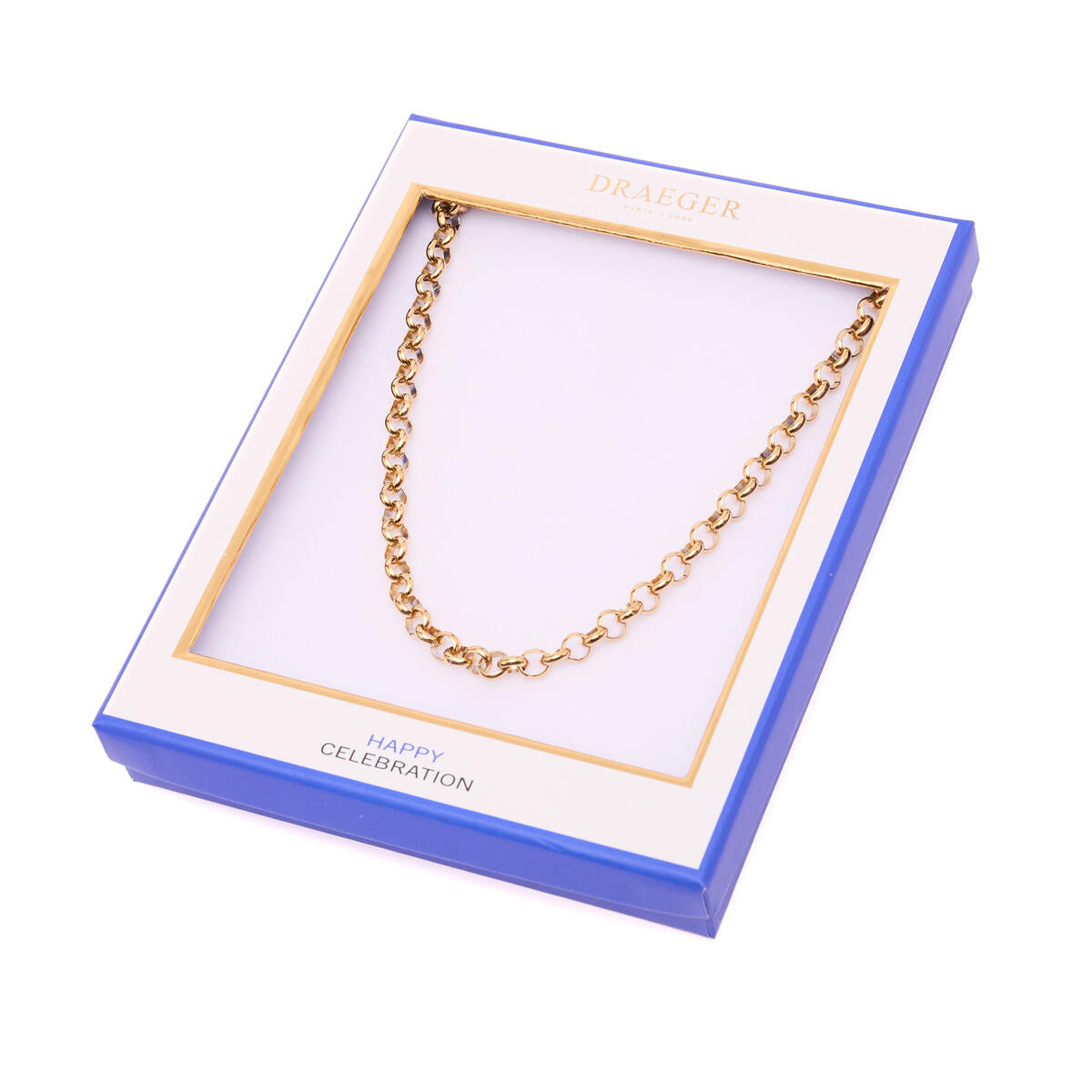 Collier Doré Maillons épais 3