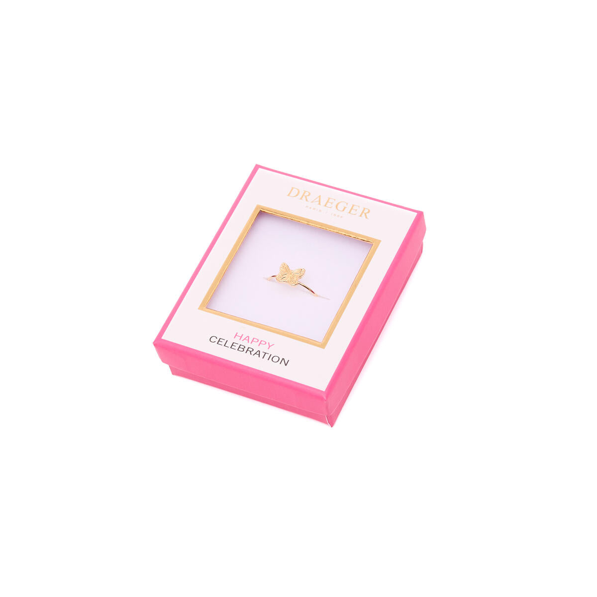 Bague Dorée Papillon 3