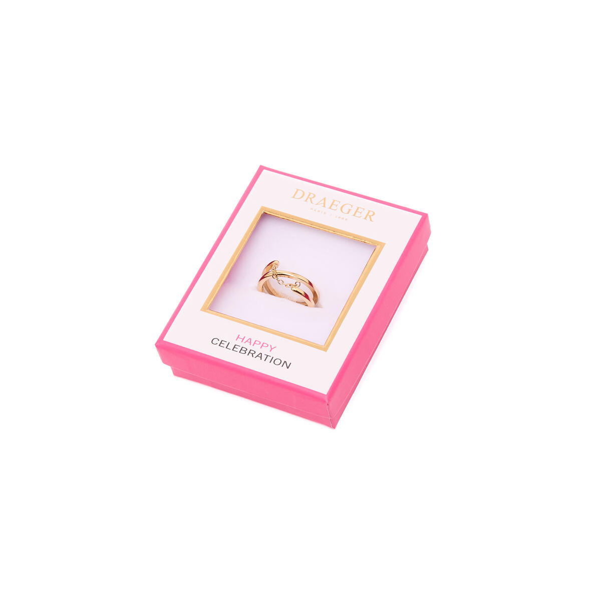 Bague Dorée Chaîne 3