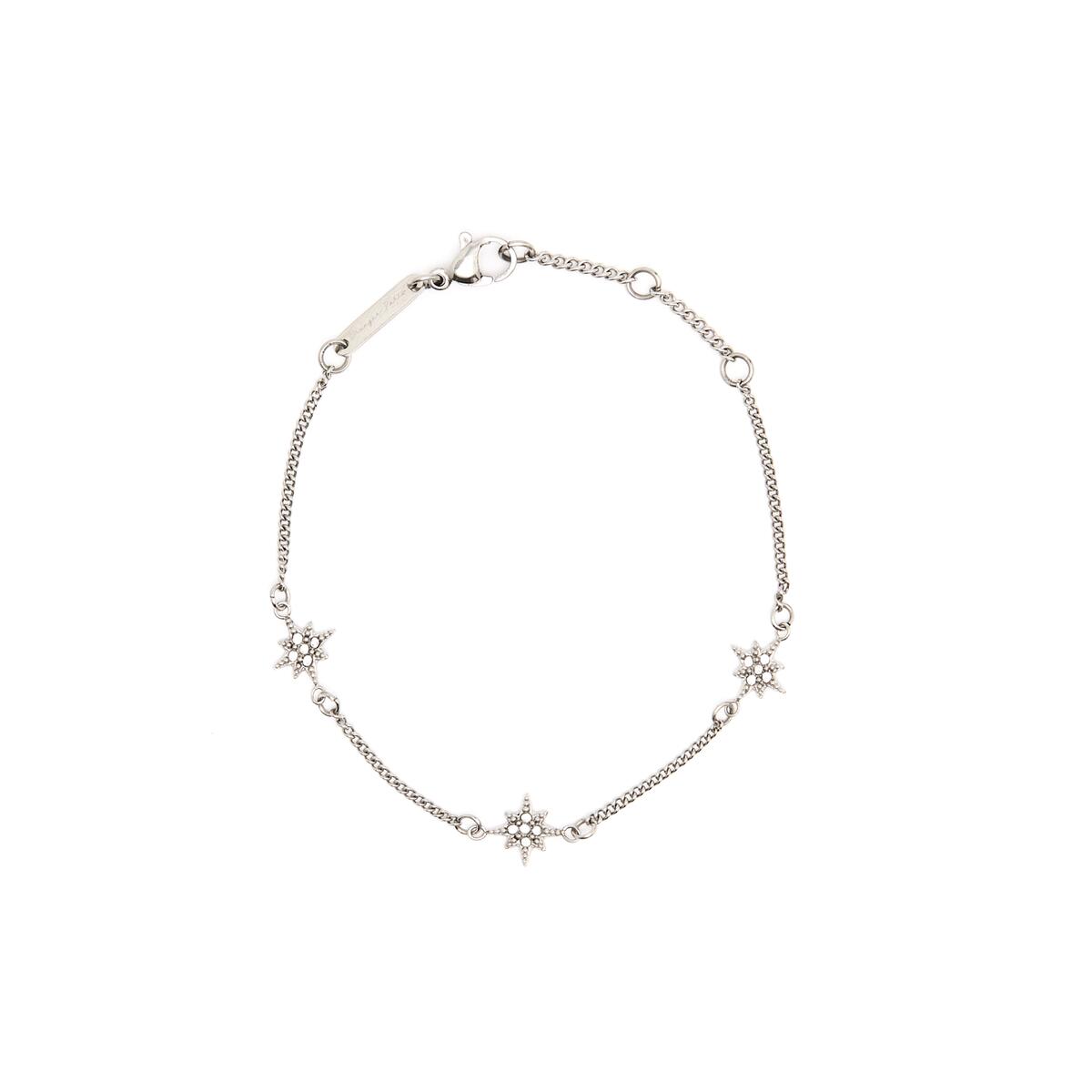 Bracelet Fin Argenté Etoiles Brillantes 1