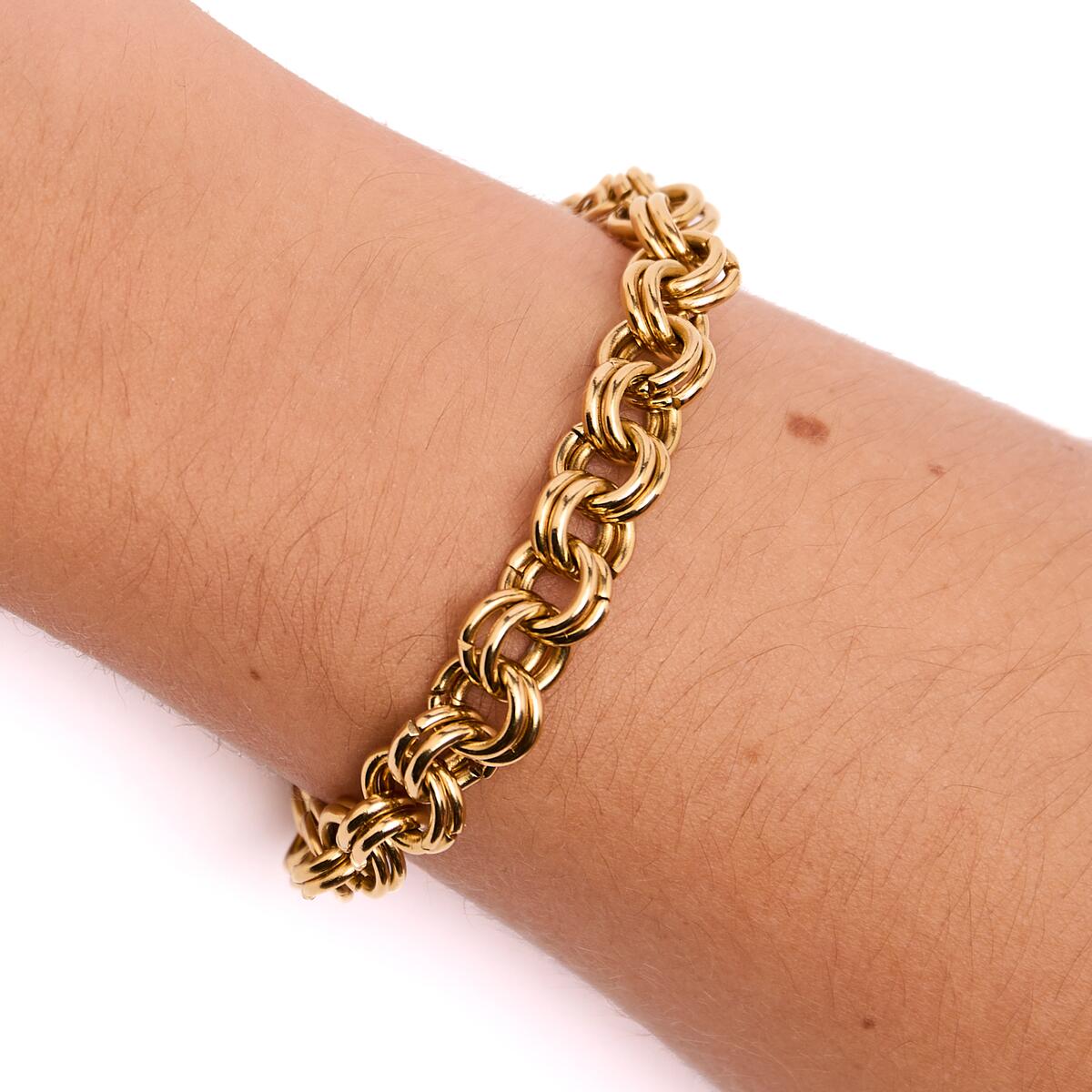 Bracelet Doré Maillons Épais 4
