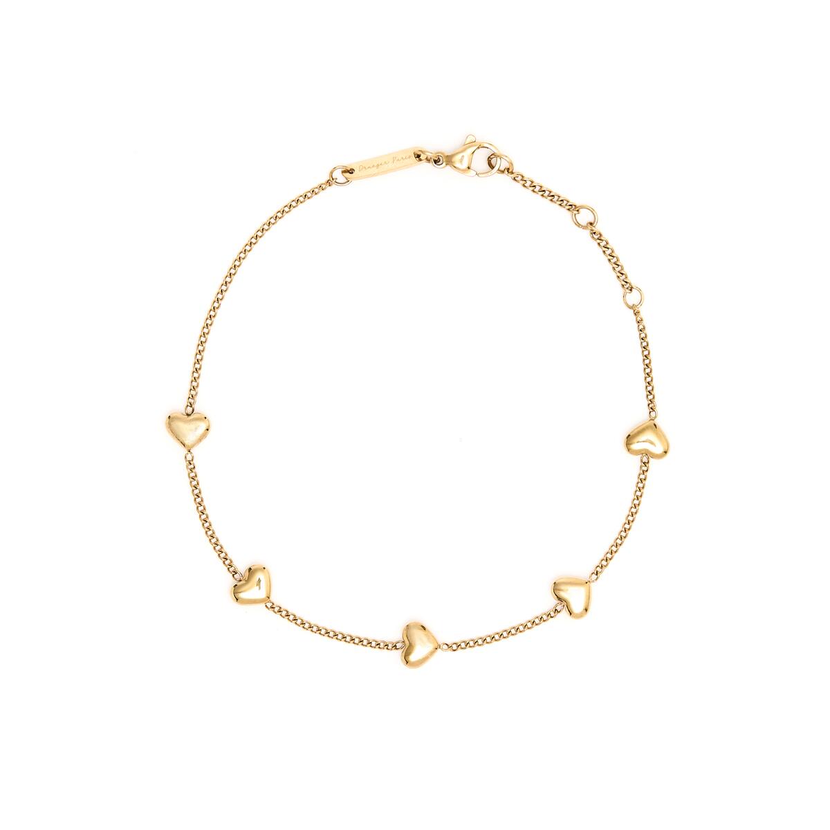 Bracelet Doré Petits Cœurs 1