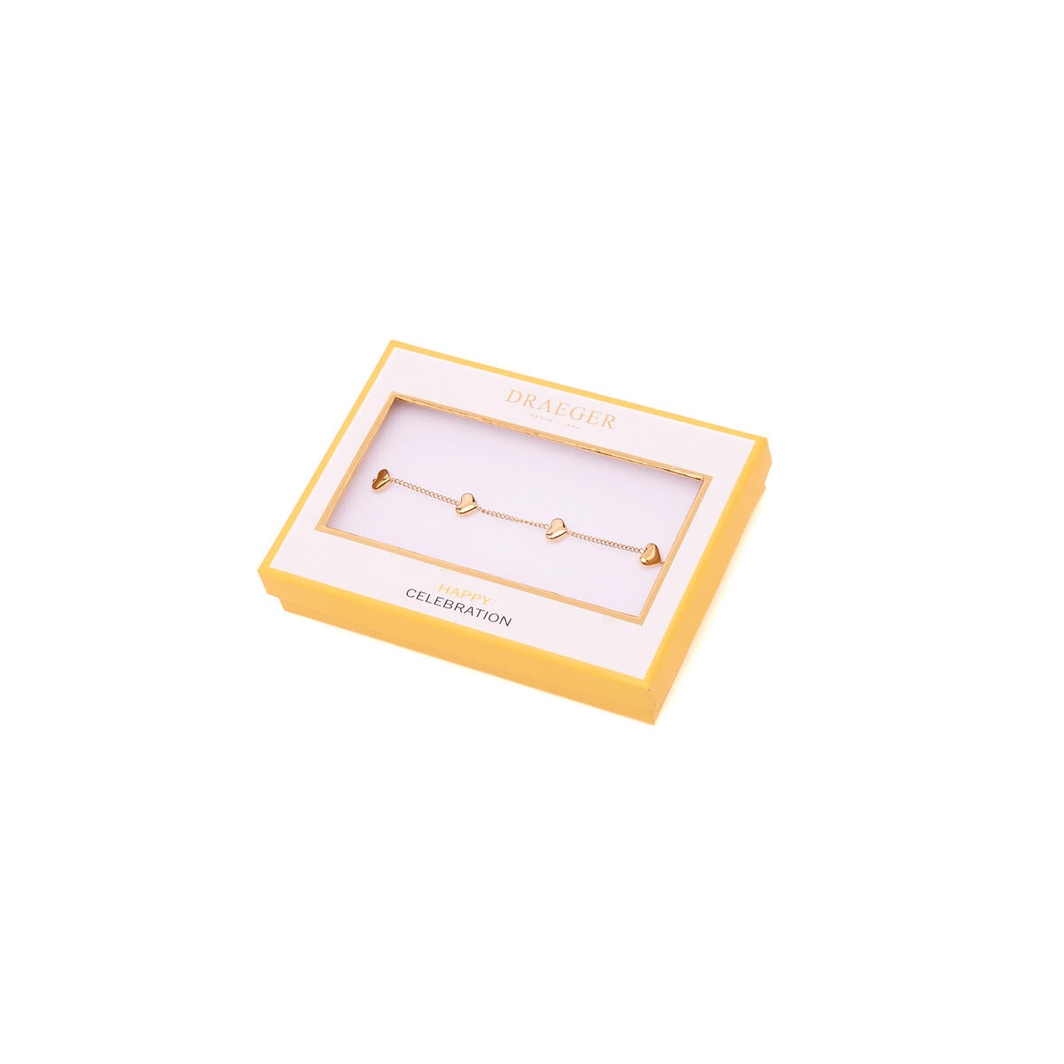 Bracelet Doré Petits Cœurs 3