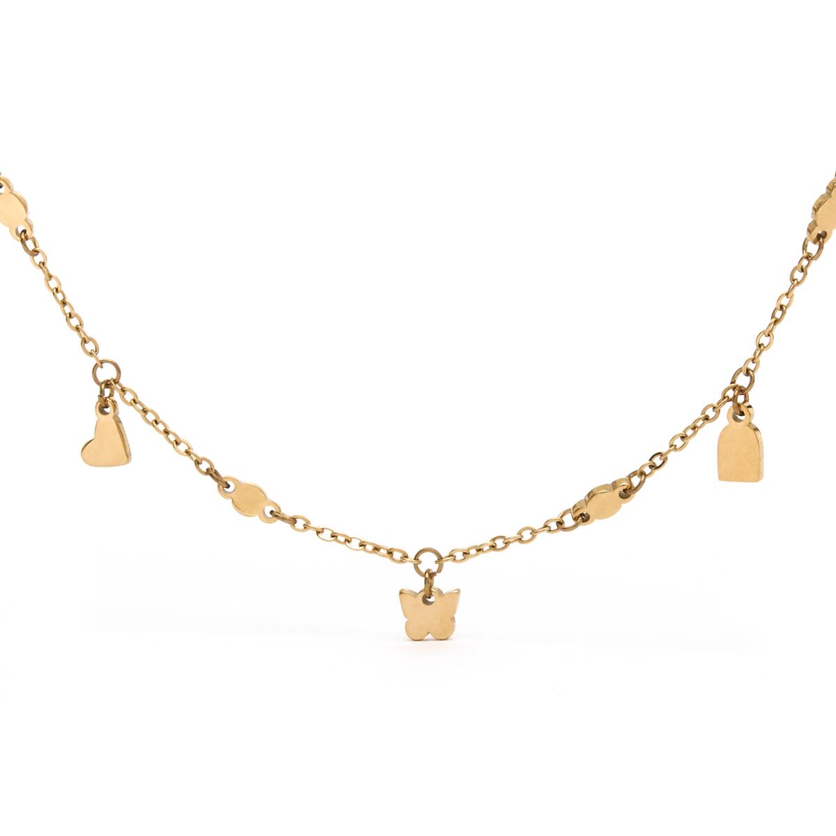 Collier doré icones 1