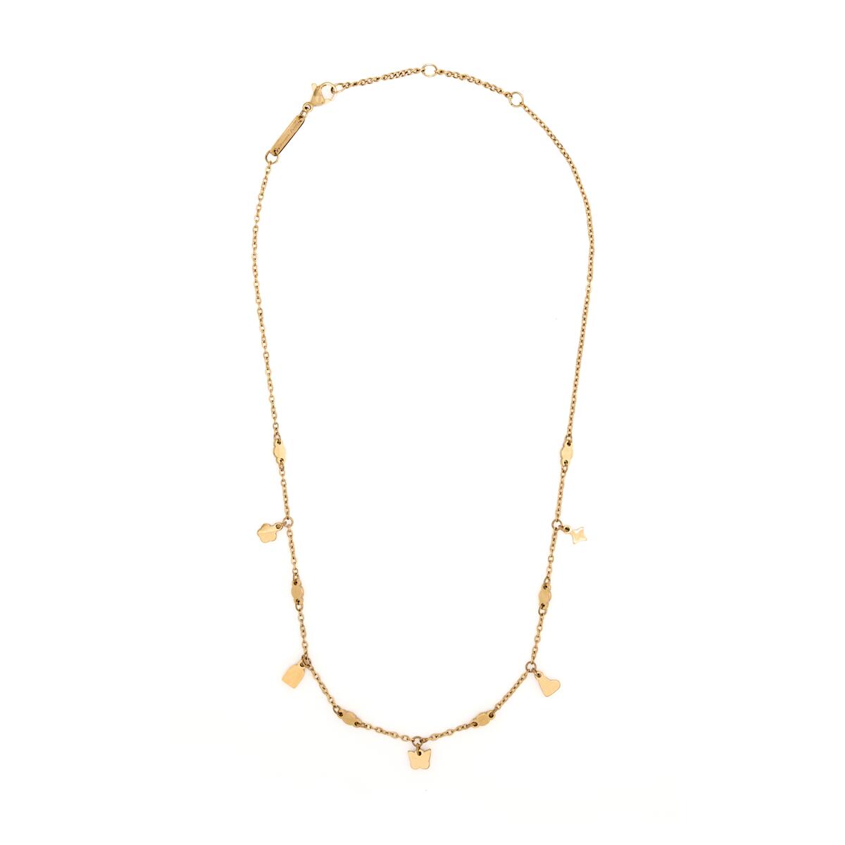 Collier doré icones 2