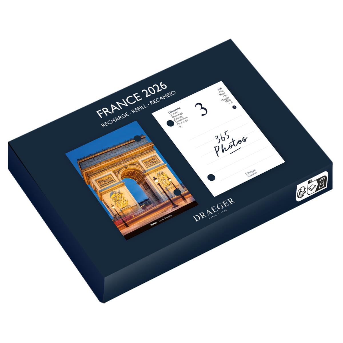 Calendario de pared pequeño 14x18 cm 2024