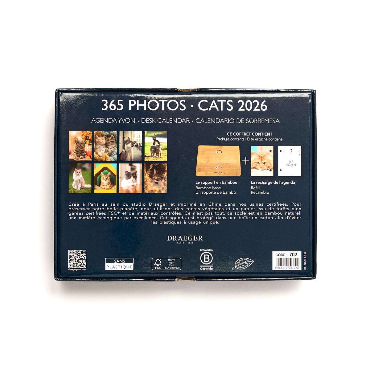 Calendario de pared pequeño 14x18 cm 2024