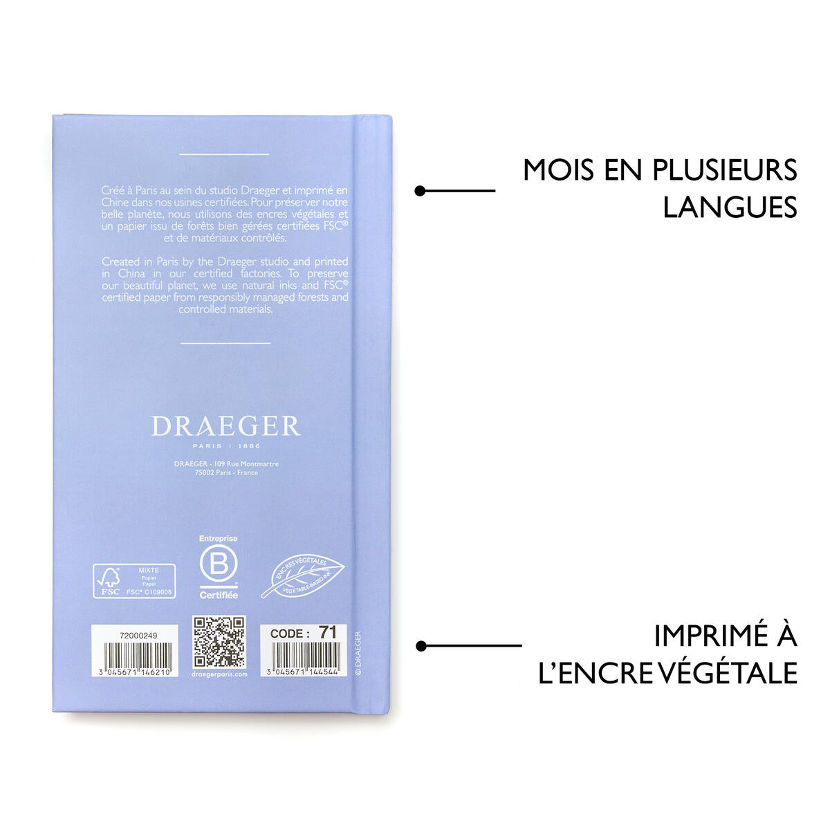 Petit agenda 2026 Home Office Lavande 6