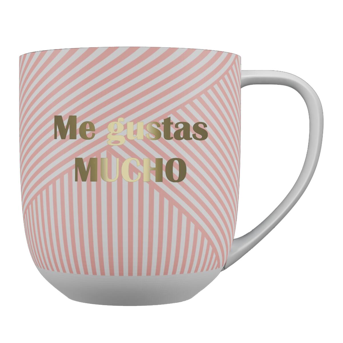 Mug cadeau - Me gustas mucho 1
