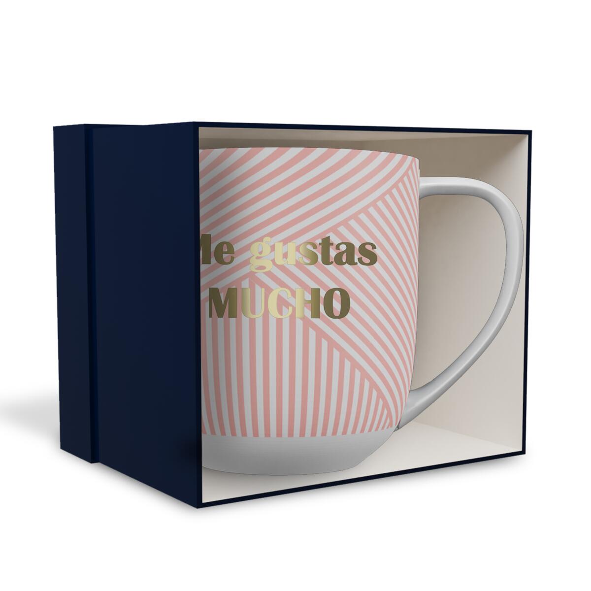 Mug cadeau - Me gustas mucho 3