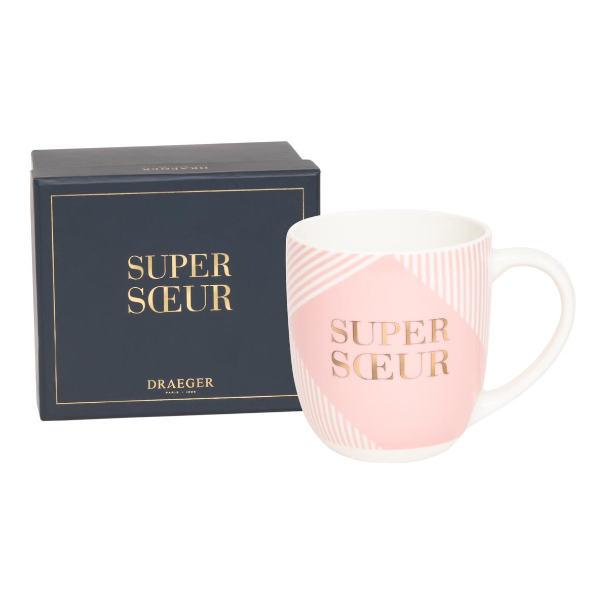 Mug thème famille Super Soeur 1