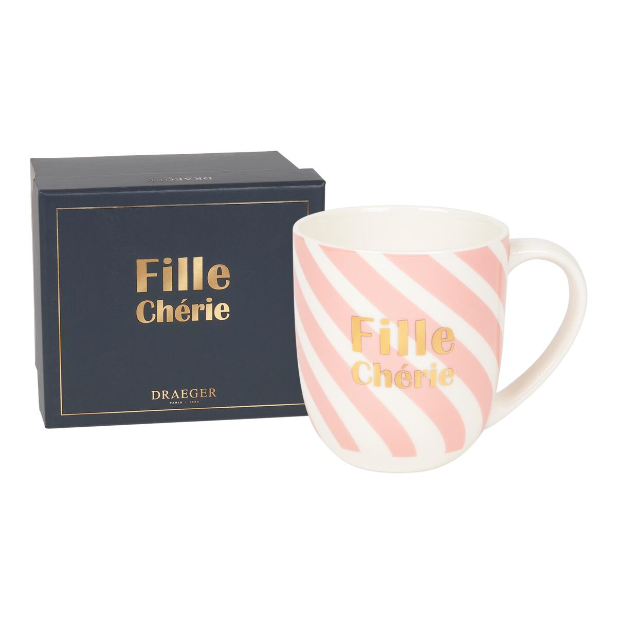 Mug thème famille Fille Chérie 1