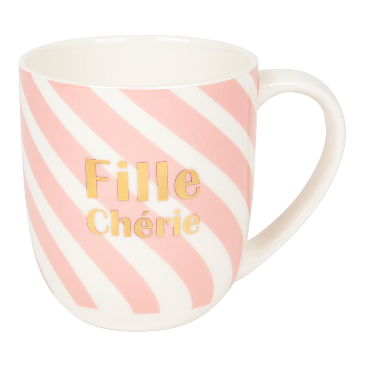Mug thème famille Fille Chérie 2