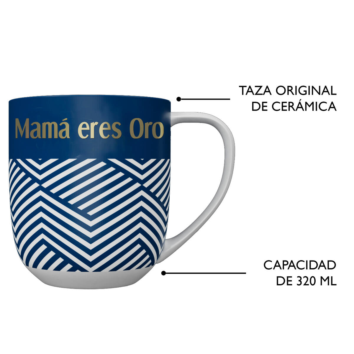 Mug cadeau - Mama eres Oro 5