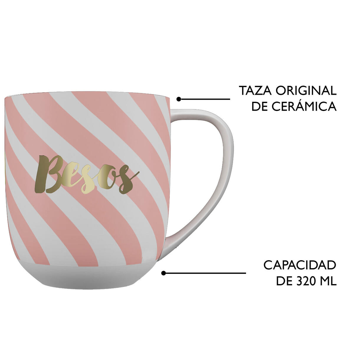 Mug cadeau - Besos 5